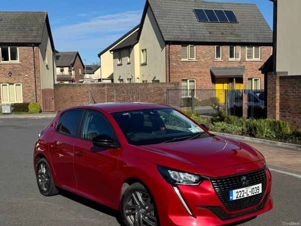 Peugeot 208 Hatchback, Petrol, 2022, Red