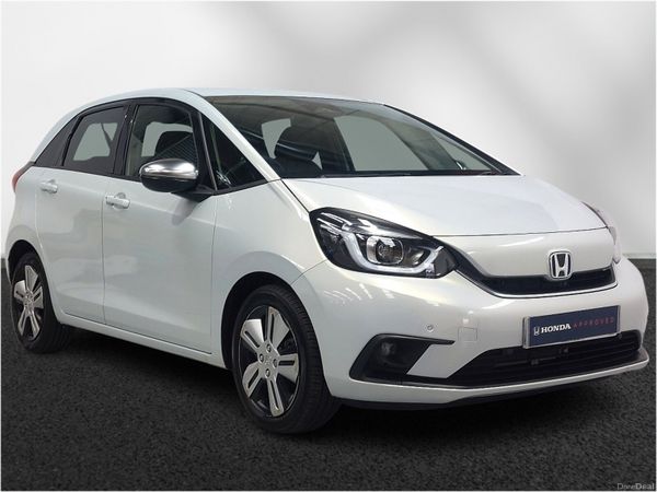 Honda Jazz Hatchback, Petrol Hybrid, 2021, White