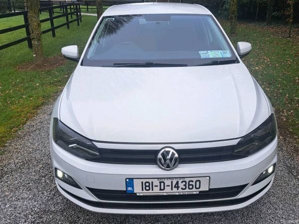 Volkswagen Polo Hatchback, Petrol, 2018, White