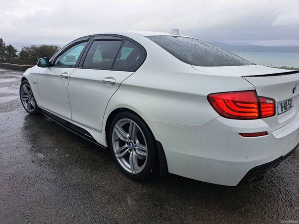 BMW 5-Series Saloon, Diesel, 2011, White