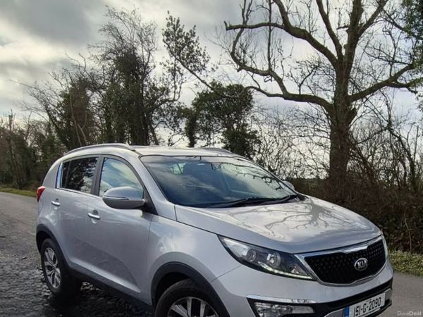 Kia Sportage SUV, Diesel, 2015, Silver