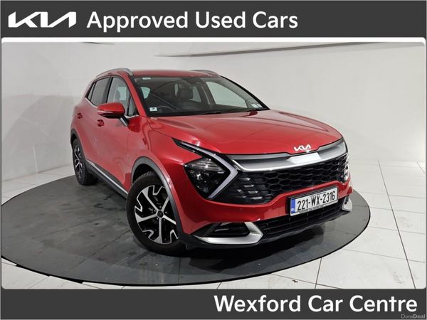 Kia Sportage SUV, Diesel, 2022, Red