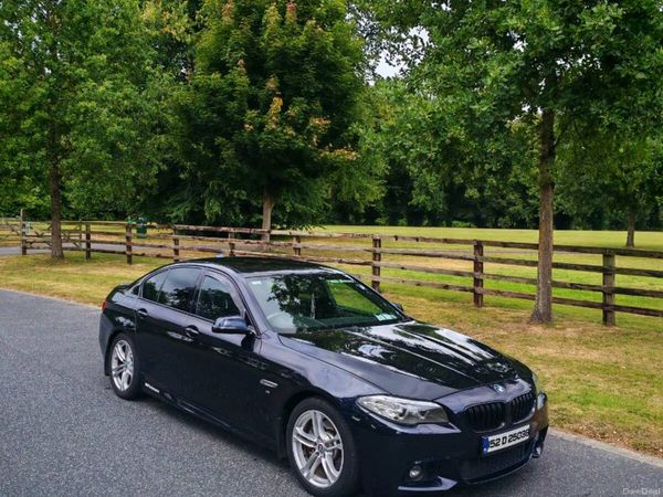 BMW 5-Series Saloon, Diesel, 2015, Black