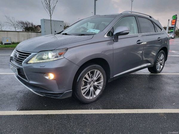 Lexus RX SUV, Petrol Hybrid, 2013, Grey