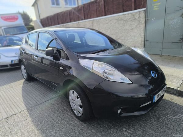 Nissan Leaf Hatchback, Electric, 2015, Black