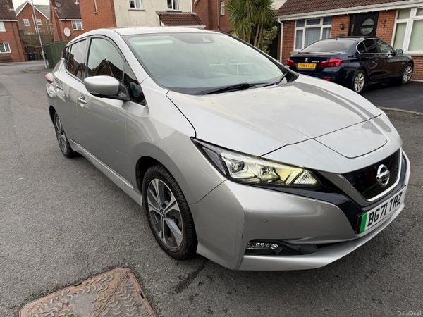 Nissan Leaf Hatchback, Electric, 2021, Silver