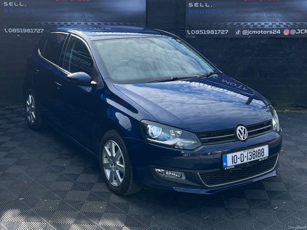 Volkswagen Polo Hatchback, Petrol, 2010, Blue