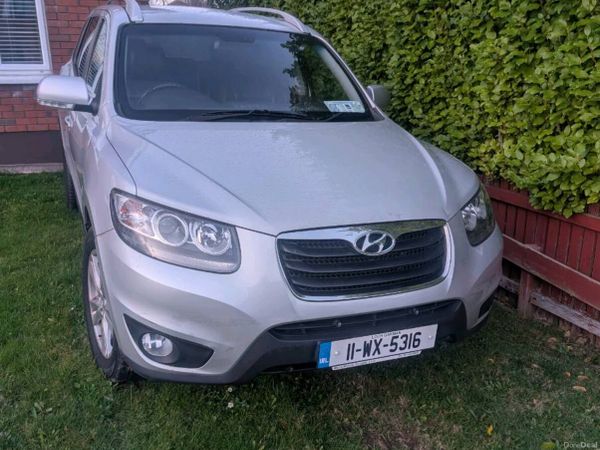 Hyundai Santa Fe SUV, Diesel, 2011, Silver