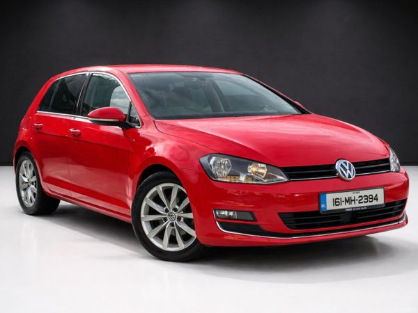 Volkswagen Golf Estate, Diesel, 2016, Red
