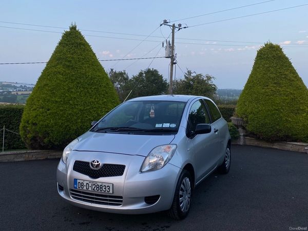 Toyota Yaris Hatchback, Petrol, 2008, Silver