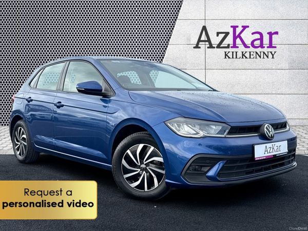 Volkswagen Polo Hatchback, Petrol, 2023, Blue
