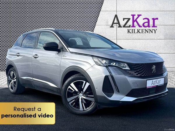 Peugeot 3008 SUV, Petrol Plug-in Hybrid, 2022, Grey