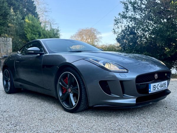 Jaguar F-Type Coupe, Petrol, 2015, Grey