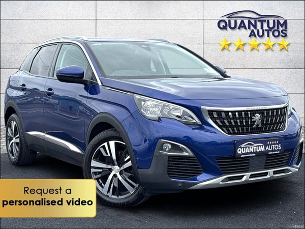 Peugeot 3008 SUV, Diesel, 2018, Blue