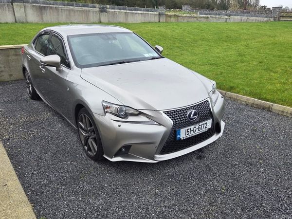 Lexus IS Saloon, Petrol Hybrid, 2015, Silver