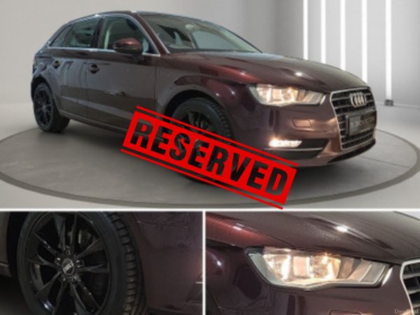 Audi A3 Hatchback, Petrol, 2015, Red