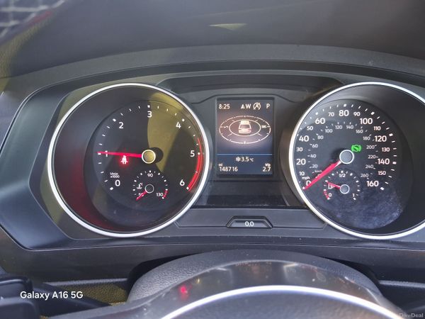 Volkswagen Tiguan SUV, Diesel, 2017, Orange