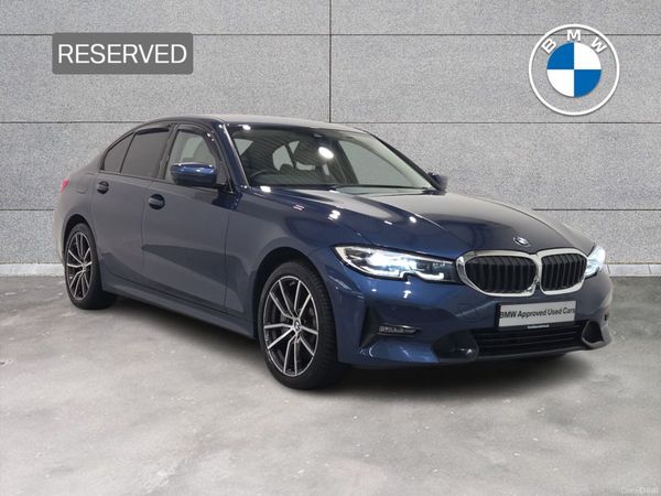 BMW 3-Series Saloon, Petrol Plug-in Hybrid, 2021, Blue