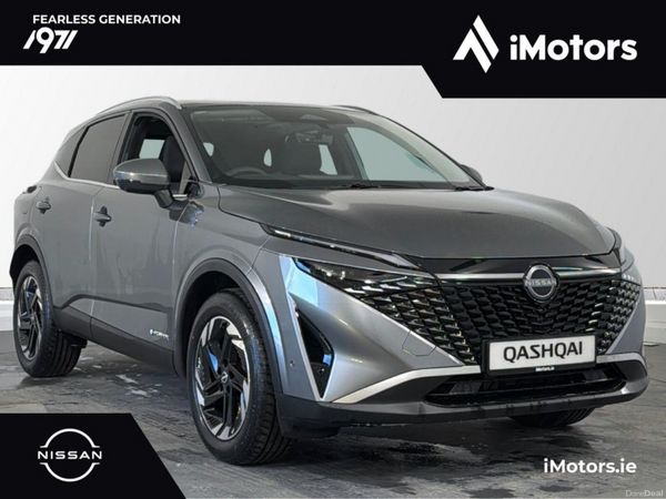 Nissan Qashqai SUV, Petrol Hybrid, 2026, Grey