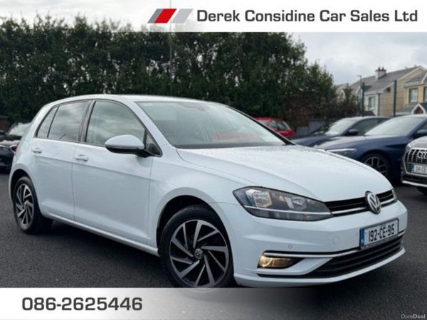 Volkswagen Golf Hatchback, Diesel, 2019, White