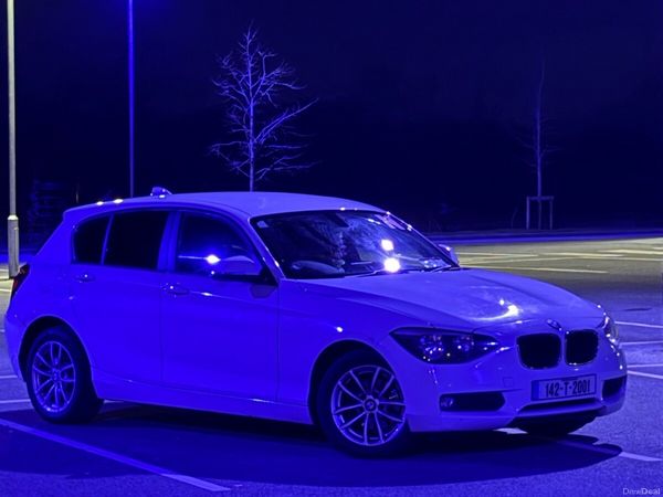 BMW 1-Series Hatchback, Diesel, 2014, White