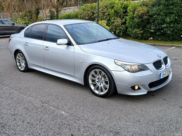 BMW 5-Series Saloon, Diesel, 2009, Silver