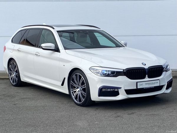 BMW 5-Series Estate, Diesel, 2018, White