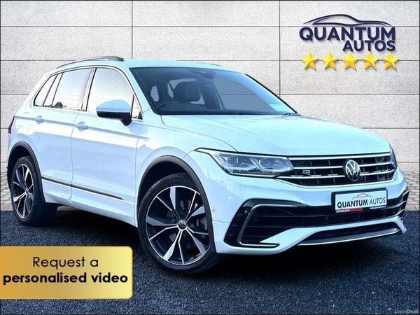 Volkswagen Tiguan SUV, Petrol Plug-in Hybrid, 2023, White