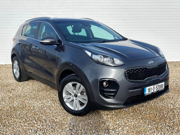 Kia Sportage Estate, Diesel, 2016, Silver