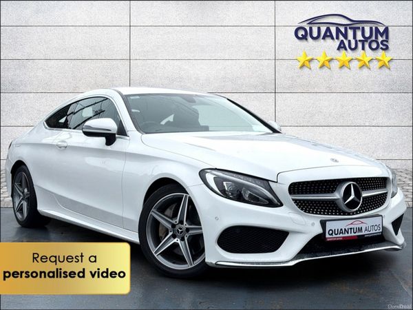 Mercedes-Benz C-Class Coupe, Diesel, 2017, White