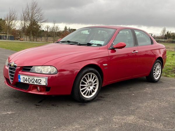 Alfa Romeo 156 Saloon, Petrol, 2004, Red