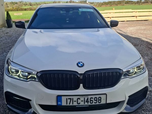BMW 5-Series Saloon, Diesel, 2017, White