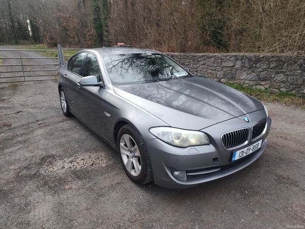 BMW 5-Series Saloon, Diesel, 2013, Grey