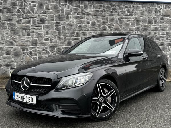 Mercedes-Benz C-Class Estate, Diesel Plug-in Hybrid, 2021, Black