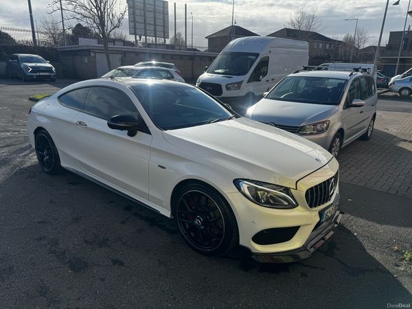 Mercedes-Benz C-Class Coupe, Petrol, 2016, White