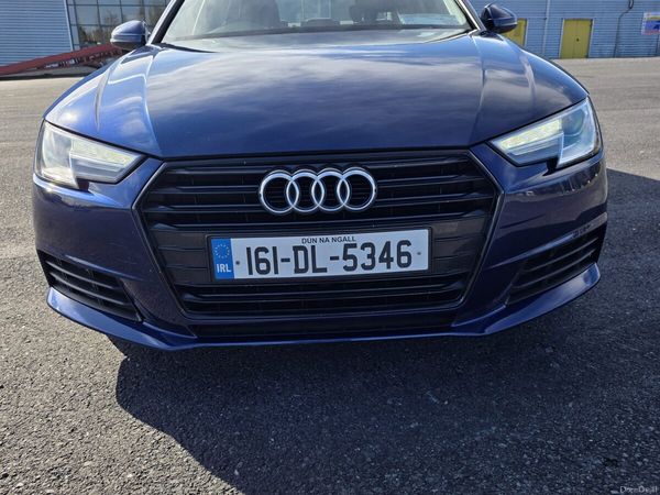 Audi A4 Saloon, Diesel, 2016, Blue
