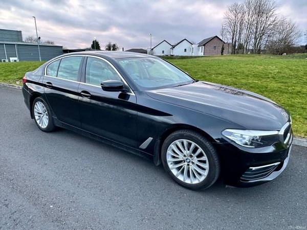 BMW 5-Series Saloon, Diesel, 2020, Black