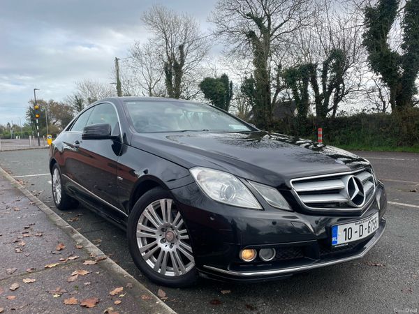 Mercedes-Benz E-Class Coupe, Diesel, 2010, Black