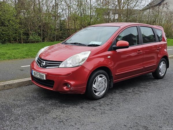 Nissan Note MPV, Petrol, 2009, Red