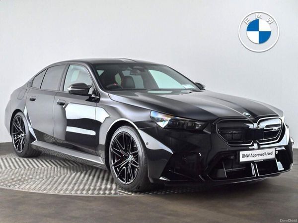 BMW M5 Saloon, Petrol Plug-in Hybrid, 2025, Black