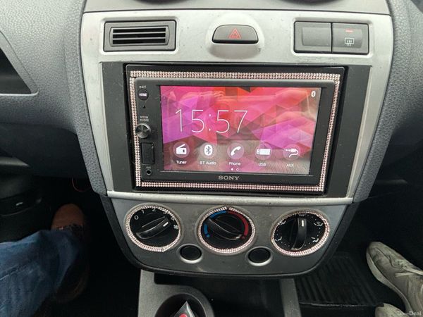 Ford Fiesta Hatchback, Petrol, 2007, Black