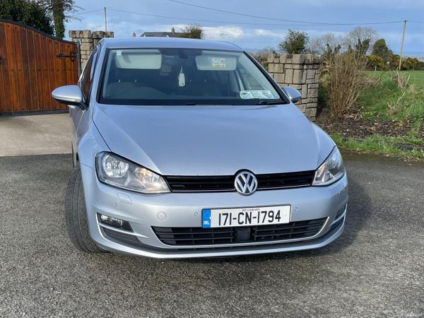 Volkswagen Golf Hatchback, Diesel, 2017, Silver