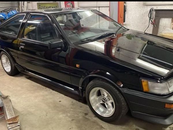 Toyota Corolla Coupe, Petrol, 1986, Black