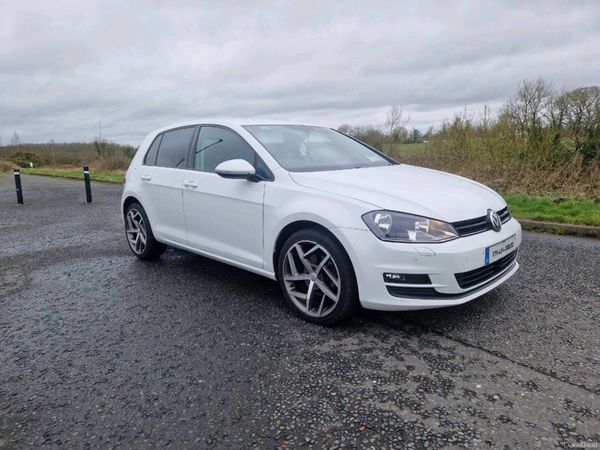 Volkswagen Golf Hatchback, Diesel, 2017, White