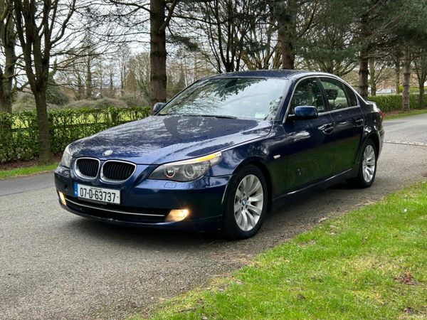 BMW 5-Series Saloon, Diesel, 2007, Blue