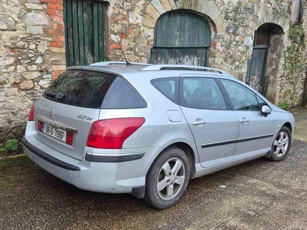 Peugeot 407 Estate, Diesel, 2008, Silver