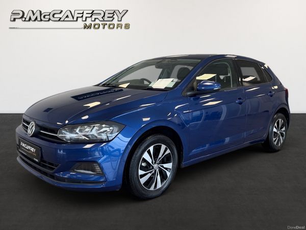 Volkswagen Polo Hatchback, Petrol, 2018, Blue