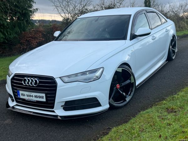 Audi A6 Saloon, Diesel, 2015, White