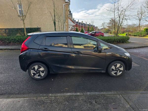 Honda Fit Hatchback, Petrol Hybrid, 2014, Black