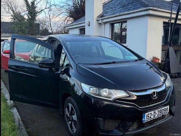 Honda Fit Hatchback, Petrol Hybrid, 2015, Black